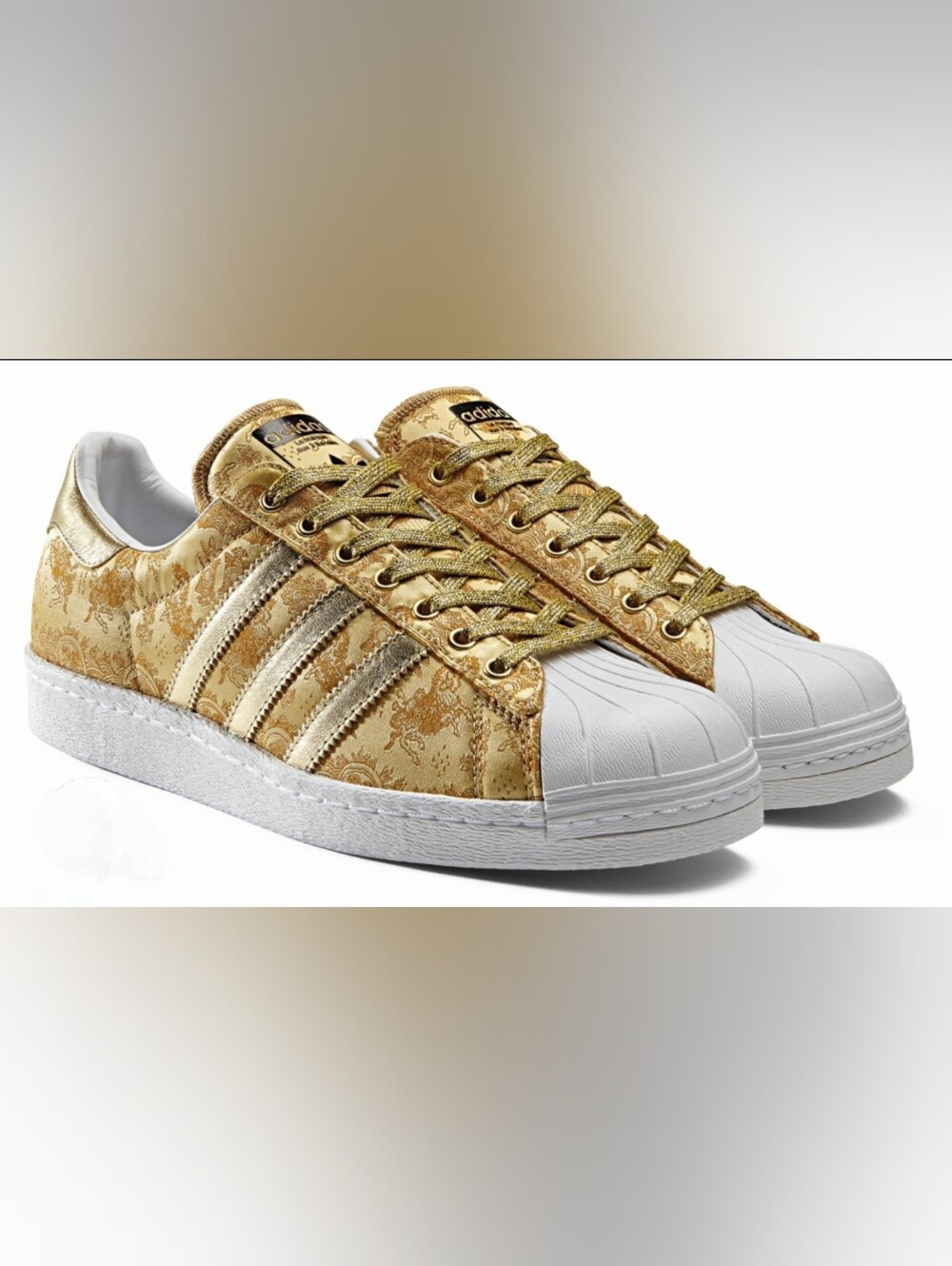 adidas Superstar 80s Year of the Horse Chinese New Year Gold Men’s Size 12 *Rare